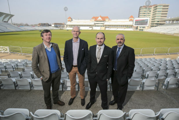 Nottingham Means Business (L to R) James Walker, Hugh White, Simon Gray and Peter Askew 